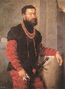 MORONI, Giovanni Battista Portrait of a Soldier sg Spain oil painting artist